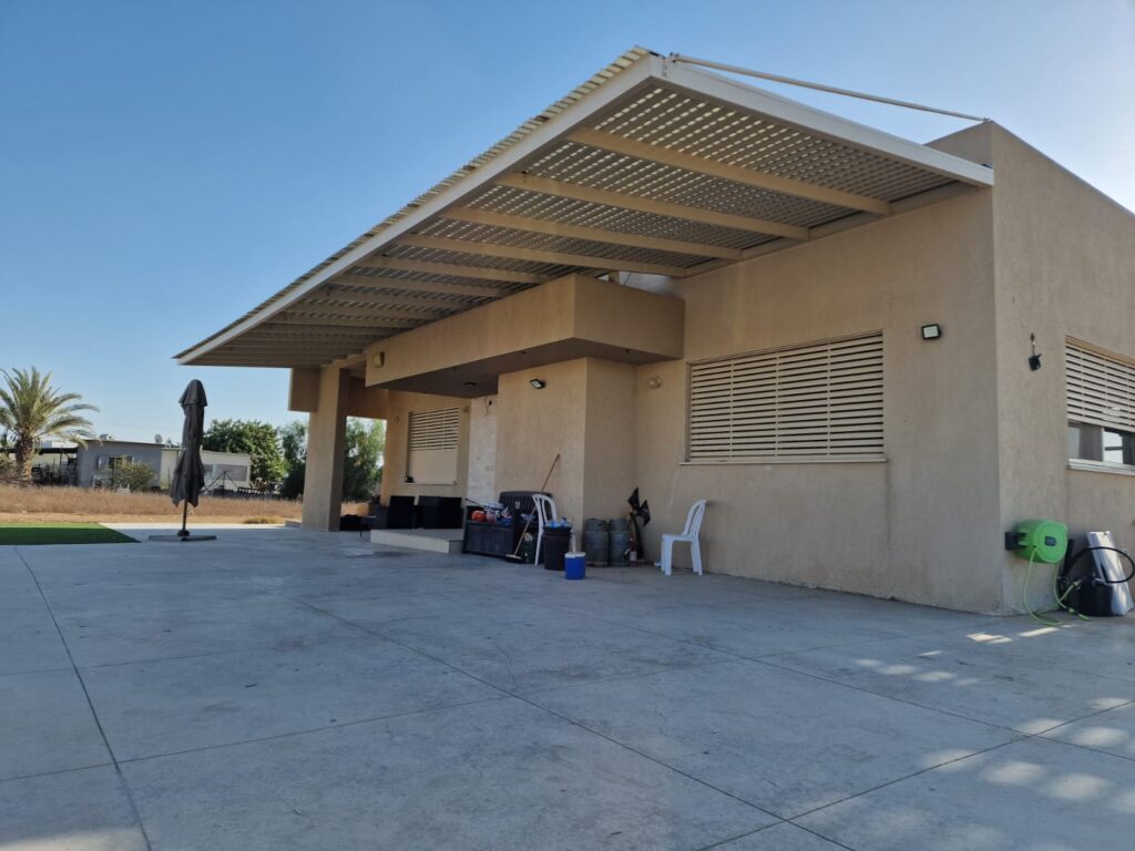 פרגולת אלומיניום