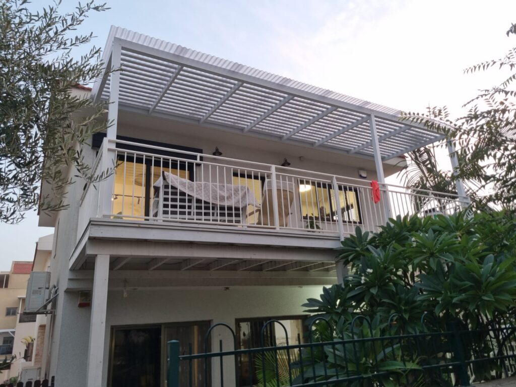 פרגולת אלומיניום